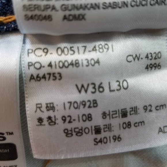 Levi's 517-4891 Bootcut 36x30 - Picture 6 of 8